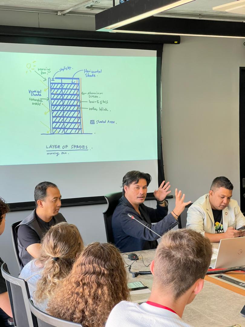 MAST 2023 Briefing by Ar Adrianta at the PAM Centre