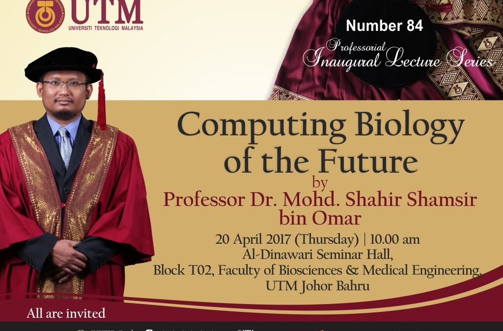 84th Professorial Inaugural Lecture Series by Professor Dr. Mohd Shahir Shamsir bin Omar