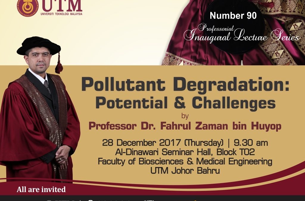 90th Professorial Inaugural Lecture Series by Professor Dr. Fahrul Zaman Huyop