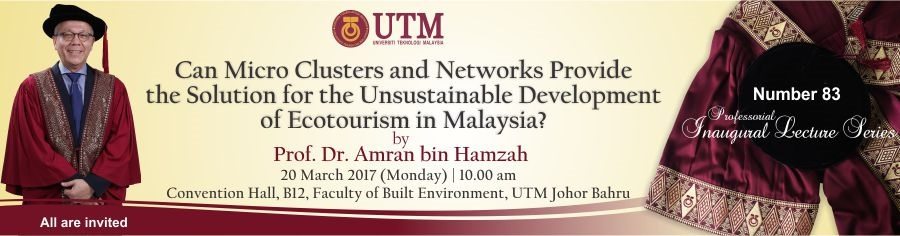 83rd Professorial Inaugural Lecture Series by Professor Dr. Amran Hamzah