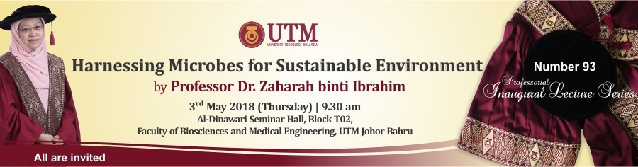 The 93th Professorial Inaugural Lecture Series by Professor Dr.Zaharah Binti Ibrahim