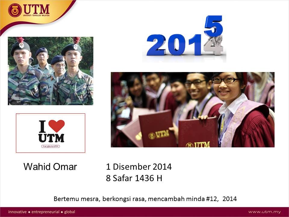 UTM Monthly Engagement (December) 2014