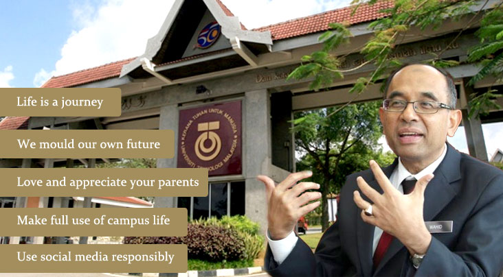 VC’s Take Home Message for UTM Students